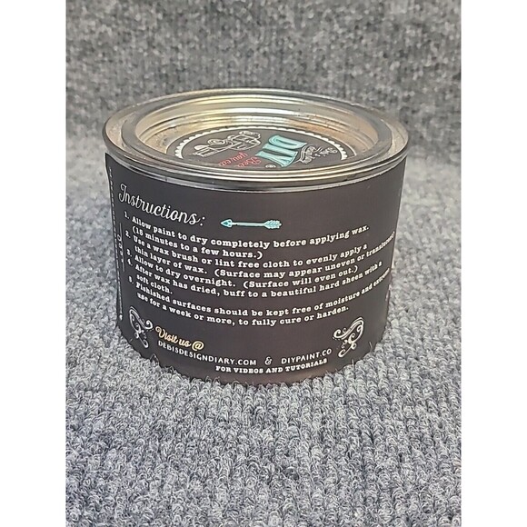 Debi's Design Diary Chalk Paint Black Wax 13.5 Oz - Picture 3 of 3